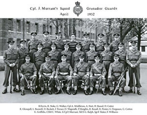 cpl j murrants squad april 1952 r ferris