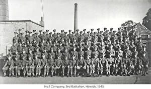 no. 1 company 3rd battalion hawick 1945