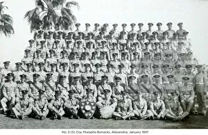 no. 2 (s) coy mutapha barracks alexandria january 1937