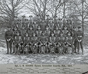 sgt l b adams squad february 1917