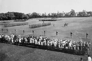 trooping the colour gezira island 1932