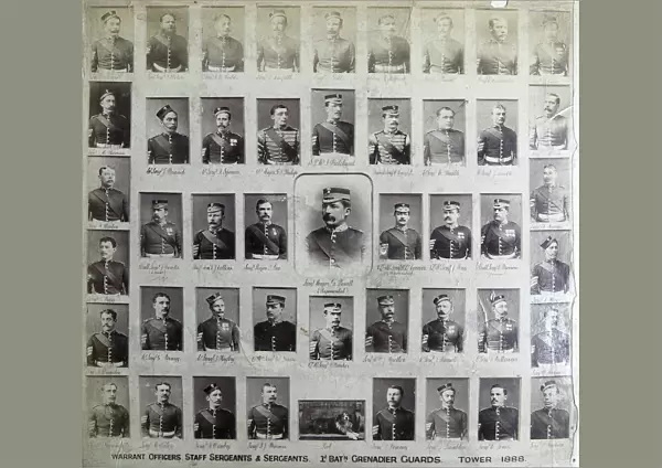 1888 1st battalion sergeants to pioneers staff sergeants