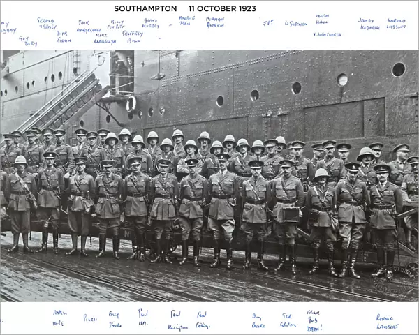 southampton 11 october 1923 mildmay dury verney