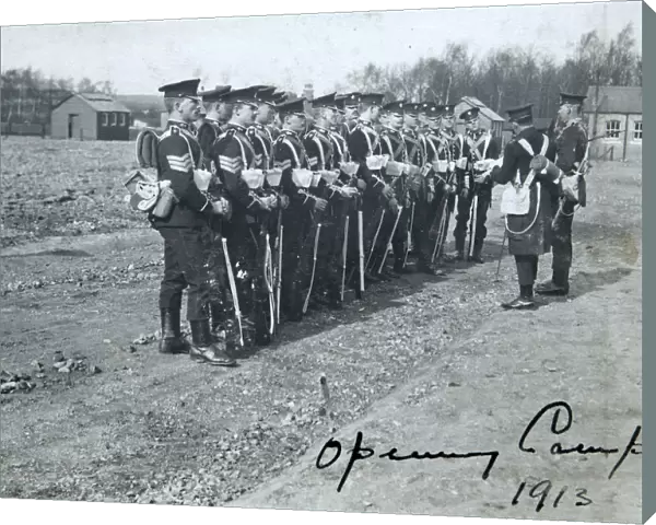 opening camp 1913
