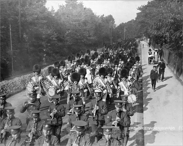 2nd battallion band 1913