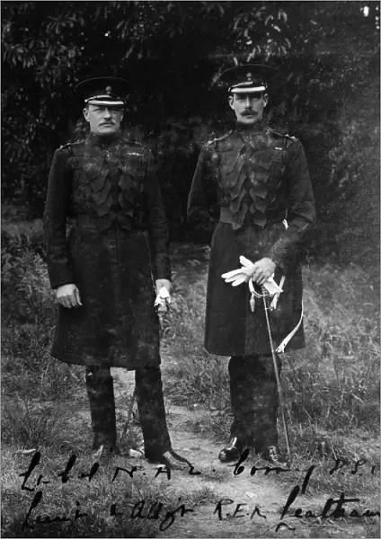 Lt Colonel and Adjutant, 2nd Batt. 1913 Album122, Grenadiers3196