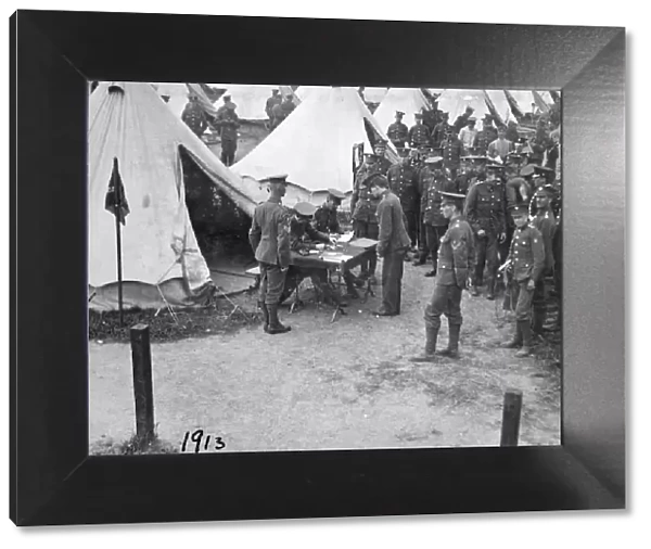 1913 camp. 1913, camp, Album 122, Grenadiers3203