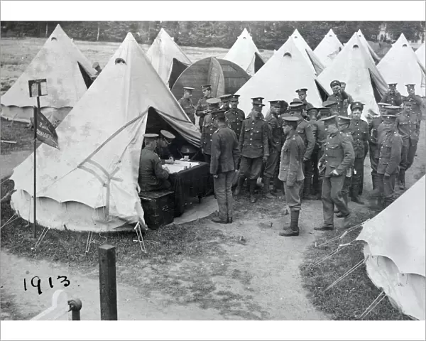 1913 camp. 1913, camp, Album 122, Grenadiers3204