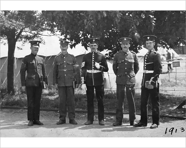 camp 1913. camp, 1913, Album 122, Grenadiers3207