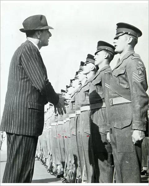 anthonty head secretary of state for war inspection