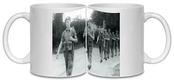 battalion training 1956 l  /  sgt pearson l  /  cpl edmunds