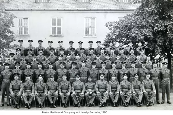 major martin and company at llenelly barracks