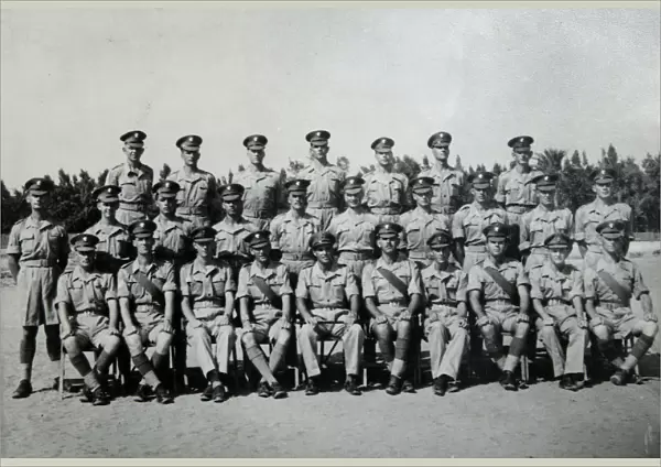 no. 2 company camino camp may 1955 officers warrant officers and ncos