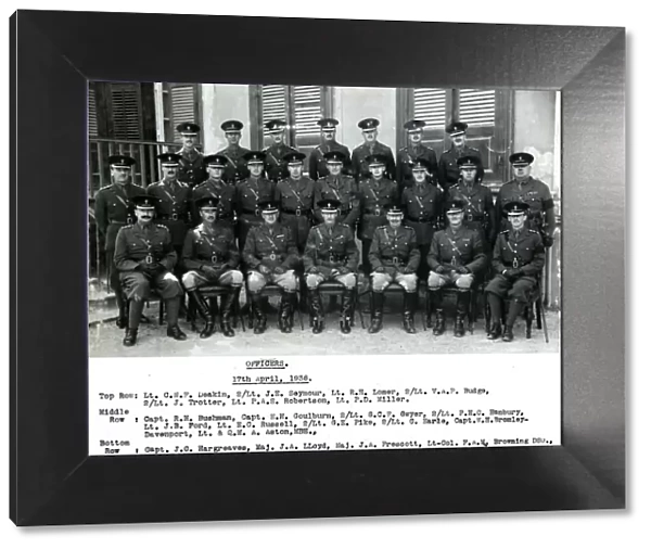 officers 17 april 1936 deakin seymourlomer budge