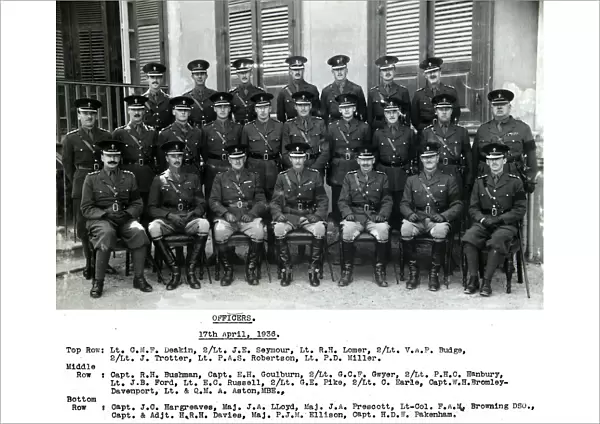 officers 17 april 1936 deakin seymourlomer budge