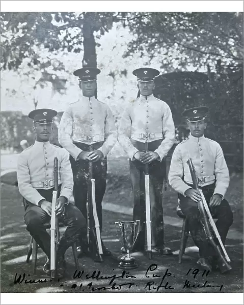 winners wellington cup 1911 aldershot rifle meeting