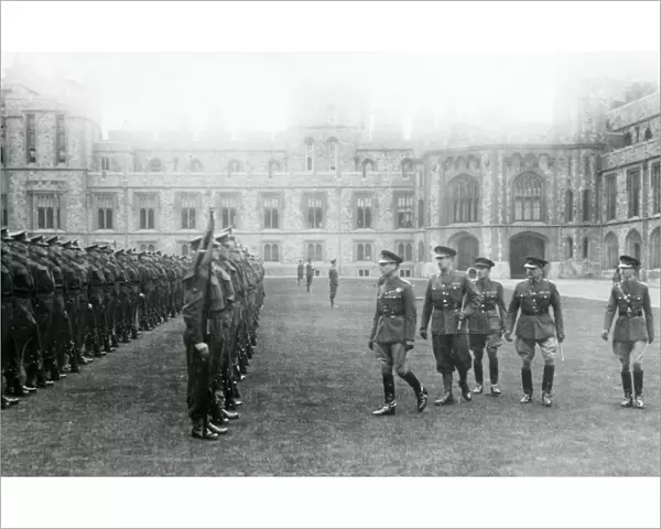 inspection windsor hm king george vi sir piers leigh
