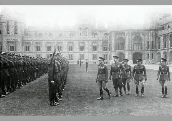 inspection windsor hm king george vi sir piers leigh