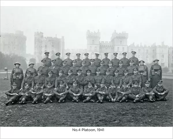no. 4 platoon 1941 lambley spencer hall houghton