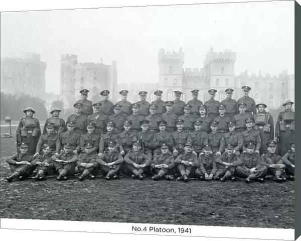 no. 4 platoon 1941 lambley spencer hall houghton