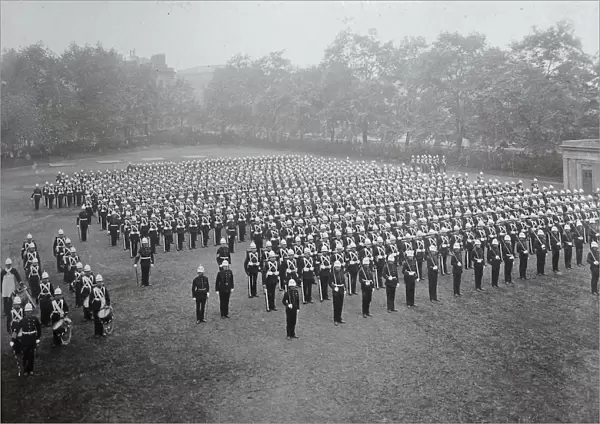 1898 2nd battalion wellington barracks before leaving for gibralter