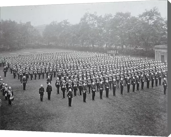 1898 2nd battalion wellington barracks before leaving for gibralter