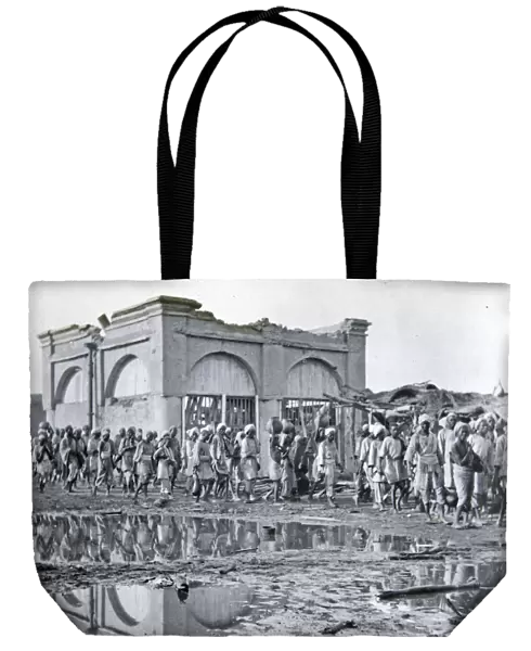 1898 khalifas prayer house prisoners passing the mihrab