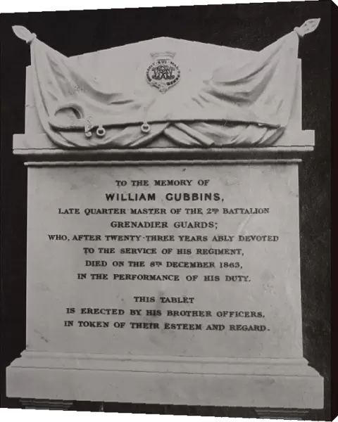 william gubbins memorial