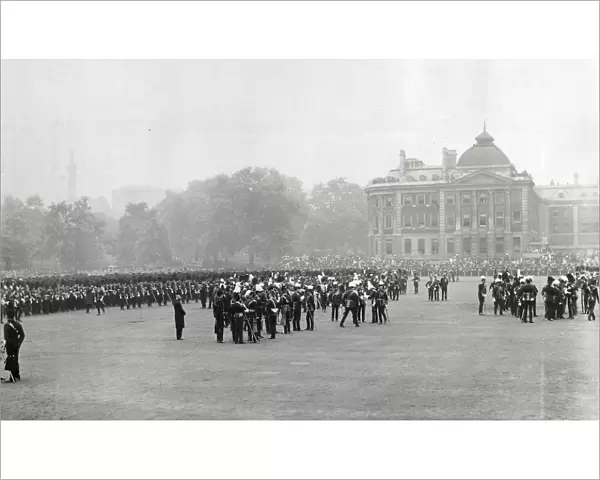 1902 giving south africa medals horse guards parade