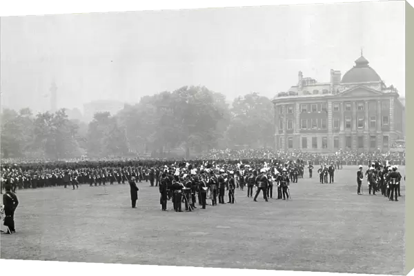 1902 giving south africa medals horse guards parade