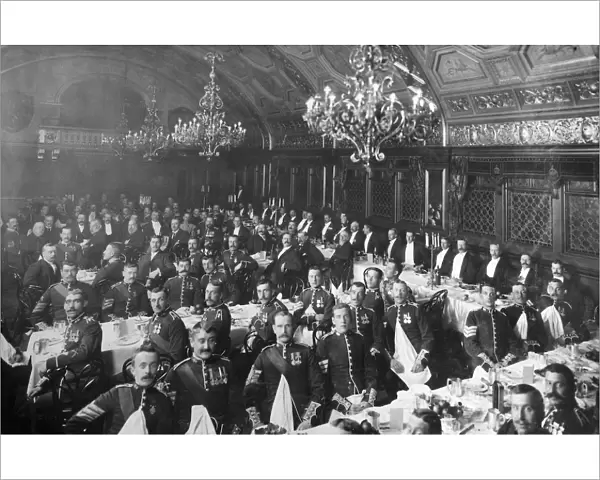 1903 earle sergeants club dinner