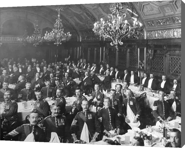 1903 earle sergeants club dinner