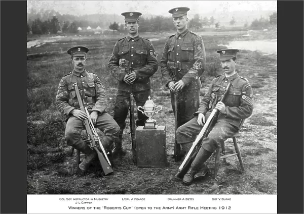 1912 col sgt instructor in musketry j l capper