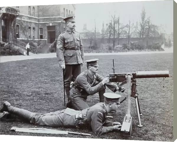 1st Battalion Machine Gun Instruction 1907-08 Grenadiers1206
