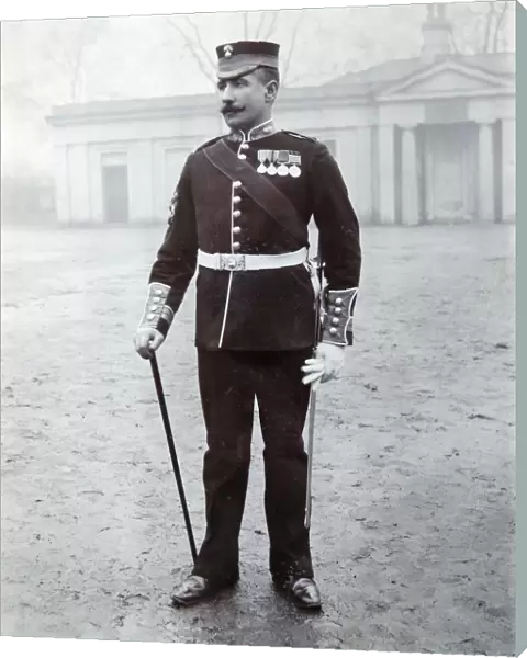 Sgt Major Thomas DCM 1902 Album 30a Grenadiers 1201