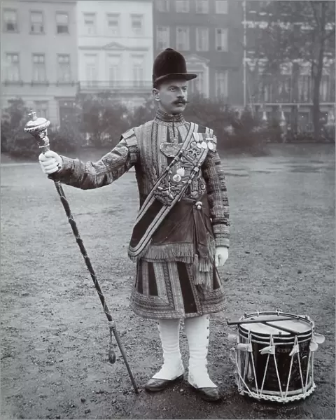 Sergeant Drummer W. A. Sinclair 1st Battalion 1902