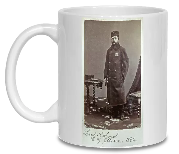 Lt Colonel C. G. Ellison, 1862. Album30a, Grenadiers1256a