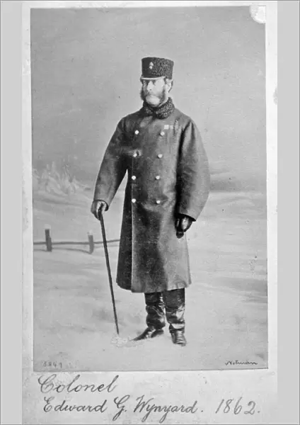Colonel Edward G. Wynyard, 1862. Album30a, Grenadiers1254a