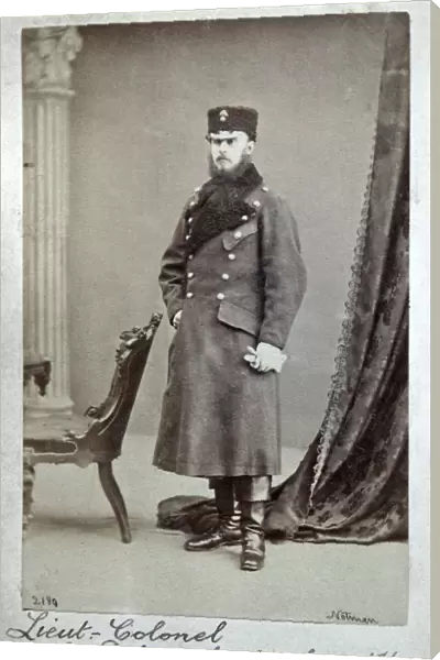 Lt Colonel Sir Robert Anstruther, 1862. Album30a, Grenadiers1255a