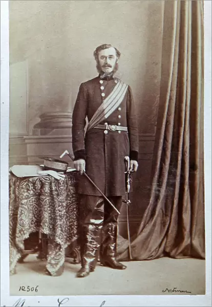 Major General The Hon. James Lindsay, 1863. Album 30a, Grenadiers1256b