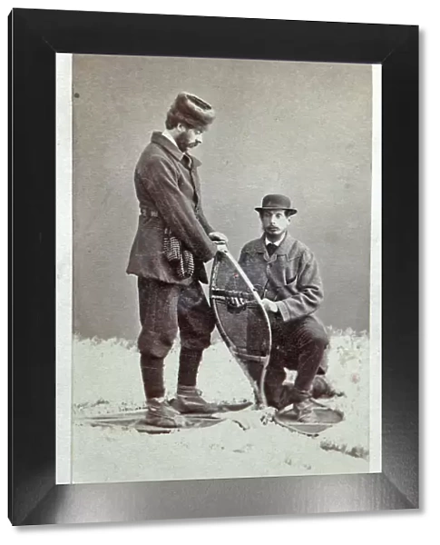 Captains Fitz-Roy and Earl of Carrick, 1862. Album3-0a, Grenadiers1254b
