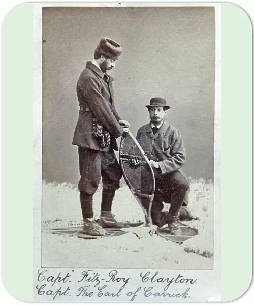Captains Fitz-Roy and Earl of Carrick, 1862. Album3-0a, Grenadiers1254b