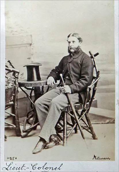 Lt Colonel G. A. Fergusson, 1862. Album30a, Grenadiers1258b