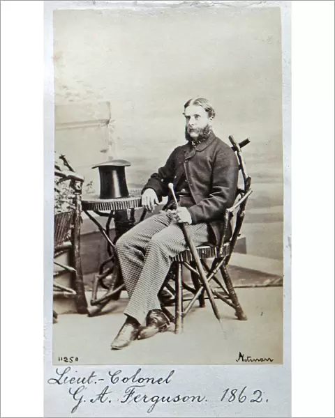 Lt Colonel G. A. Fergusson, 1862. Album30a, Grenadiers1258b