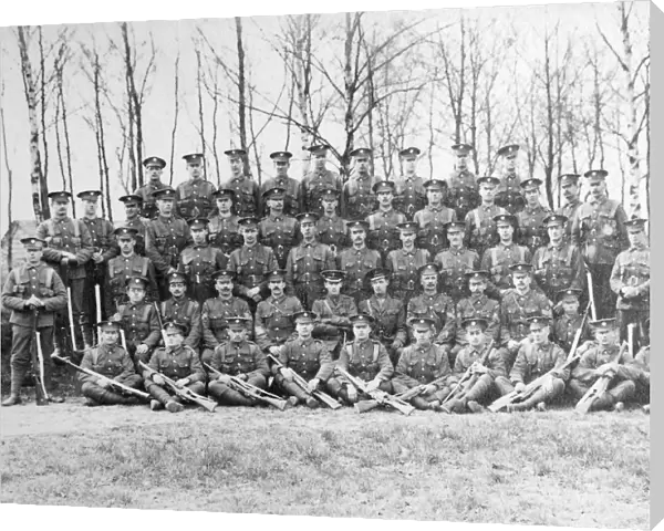 1st party recruits march 1910 pirbright