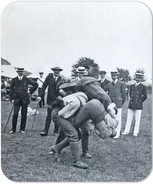a fall battalion sports july 1909