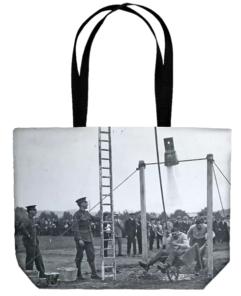 battalion sports july 1909 tilting the bucket