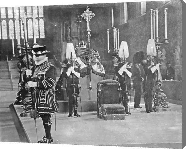 king edward vii westminster hall lying in state