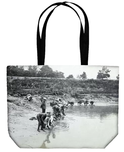 1910 bisley supply camp washing mess tins