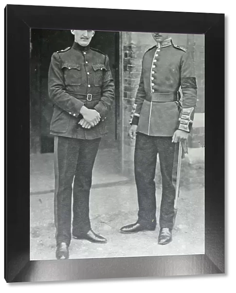 Lts Gregson and Diggle 1st Batt. Chelsea 1910